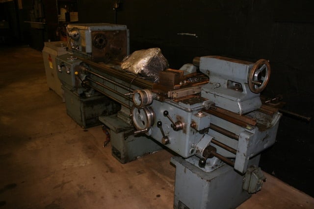 19" x 59" Boeringer Mag #VDF48L, engine lathe, 2.08" spindle bore, 4-jaw 12" chuck, inch/metric, Sony 2-Axis - Image 3