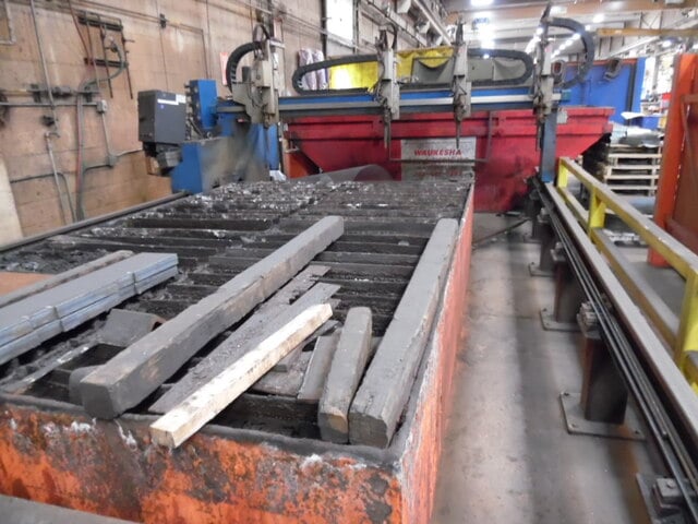 Messer #EdgeMate-EM100, oxygen cutting system, 9.6' x 13', Burny Phantom CNC, 2004 - Image 1