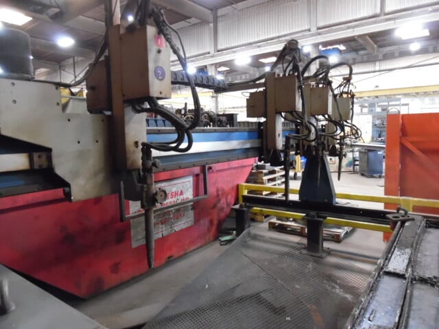 Messer #EdgeMate-EM100, oxygen cutting system, 9.6' x 13', Burny Phantom CNC, 2004 - Image 4