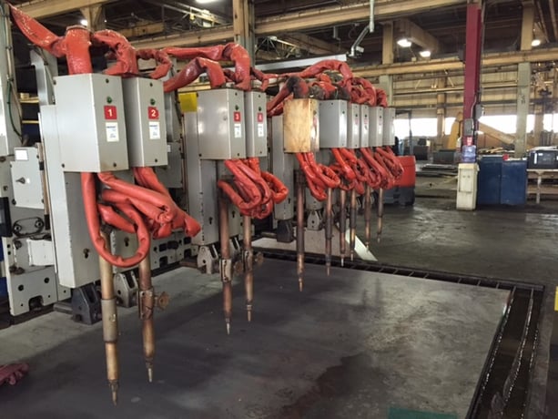 Messer #Titan-12/10, oxygen cutting system, 12' x 43', Messer Global Plus CNC, dual core processor, heat - Image 1