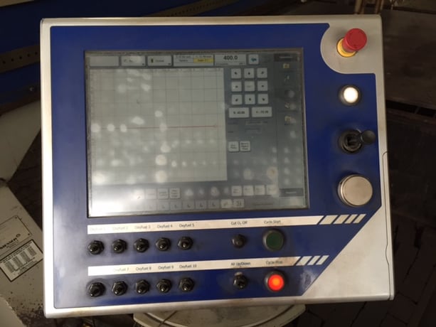 Messer #Titan-12/10, oxygen cutting system, 12' x 43', Messer Global Plus CNC, dual core processor, heat - Image 4