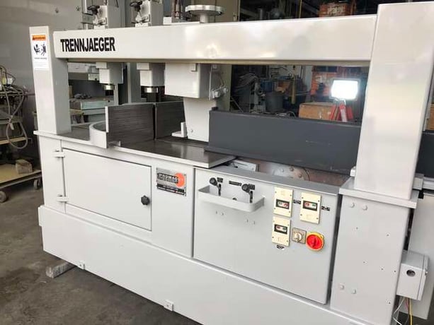 8-1/2" Trennjaeger #PCM-8 HD cold saw, 26" dia. blade, 52-166 FPM, hydraulic clamping, segemented saw blade - Image 2