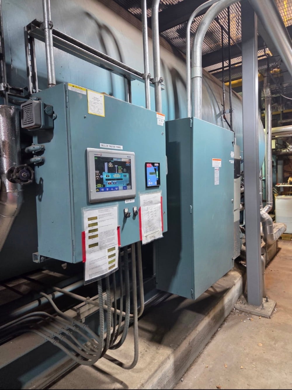 1500 HP Cleaver-Brooks #CBEX-2W-700-1500-150ST, packaged firetube steam boiler, 150 PSI, natural gas - Image 2
