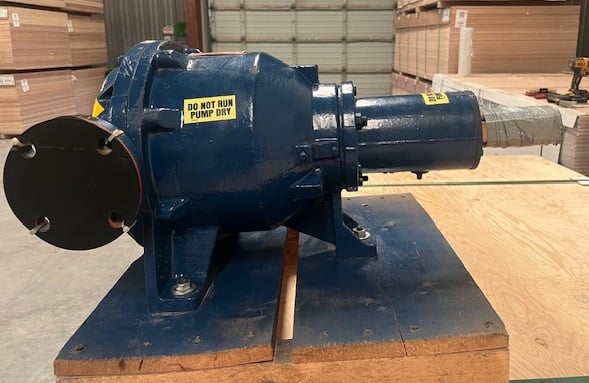 75 cfm @ 80 psi, Nash AD-73, vacuum pump / compressor, 3550 RPM - Image 3