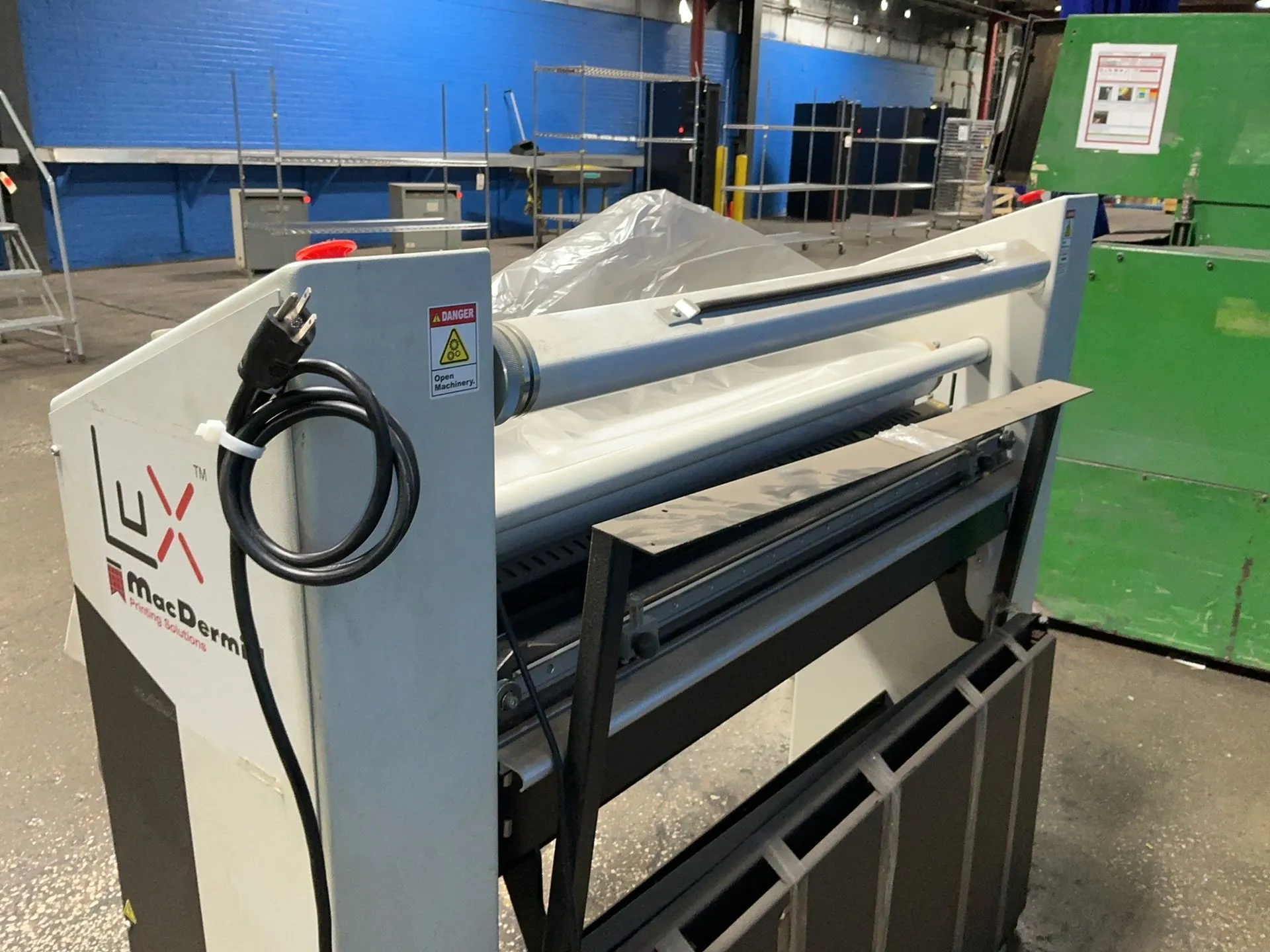 43" MacDermid #38-LUX, laminator, 13" x 43" table, foot switch, 2300 width, 230 V., 2012 - Image 4