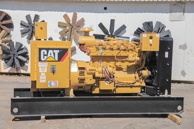 150 KW Caterpillar #3406NA, Nat gas, 1800 RPM,Kato A242570000,12 leads, 480 Volts - Image 1
