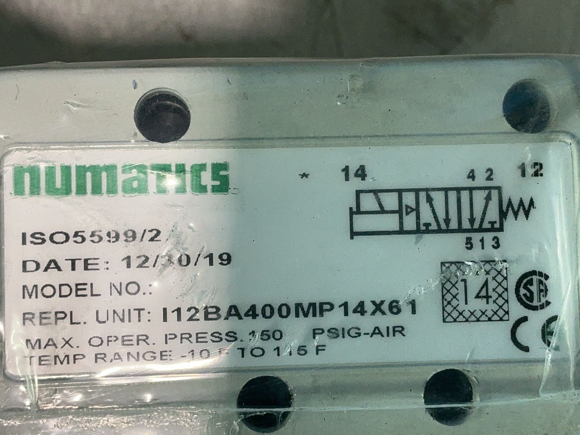 Numatics, pneumatic directional control solenoid valve, 150 PSI, LOT of 14 - Image 4