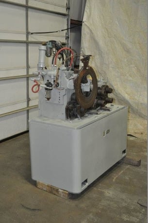 4 Stand, Dexter rollformer, 5" roll space, 2.125" shaft diameter, 3 HP, 9" horiz.centers - Image 4