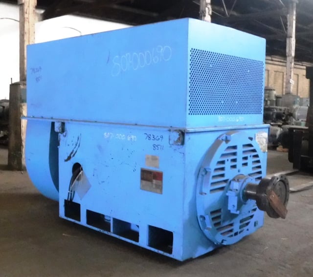 1000 HP 514 RPM General Electric, Frame 8511SU, TEFCSB TUBE, 4000 Volts - Image 2