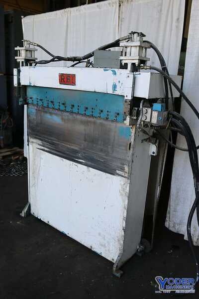 .02" -.034" x 4' RBI #G-12S-48, hydraulic shear and runout cut, 1987, #69019 - Image 2