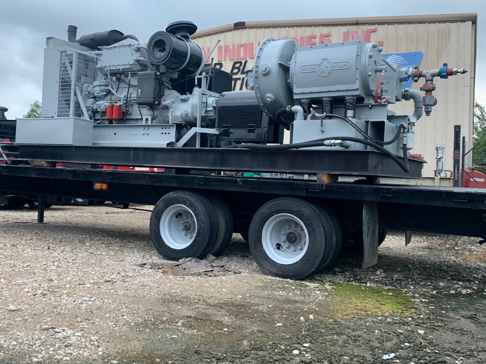 337 GPM @ 10000 psi, Gardner Denver 600 w/3.5" plungers, well service pump, 500 HP - Image 3