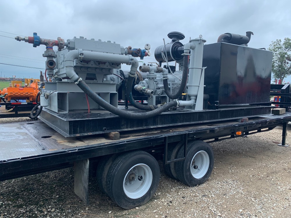 337 GPM @ 10000 psi, Gardner Denver 600 w/3.5" plungers, well service pump, 500 HP - Image 5