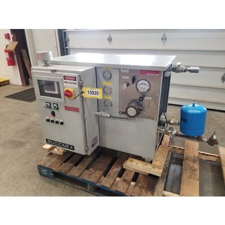 Budzar #1WT-930-DSP, water heater system, 200&deg;F, serial #200901-14797, used, #15920 - Image 4