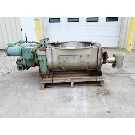 Acrison #BDF-3-1/2, Stainless Steel bin discharger volumetric feeder, tandem agitators, 1 HP, #15418 - Image 3