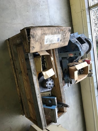 Langbow #TM38, adjustable twin head vertical bender, 72" CC, 1-1/2" tube, wheel well bender tooling, 1999 - Image 6