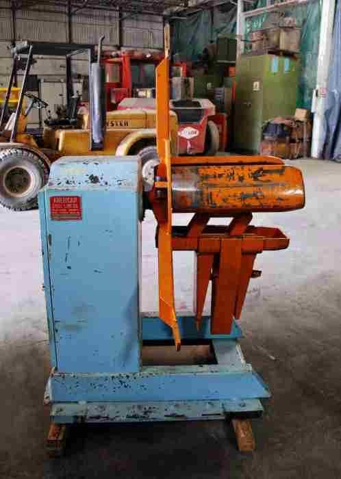 2500 lb. American Steel Line #60, single uncoiler, 18" wIdth, 60" outside dimensions, 16"-20" ID, #3584 - Image 4