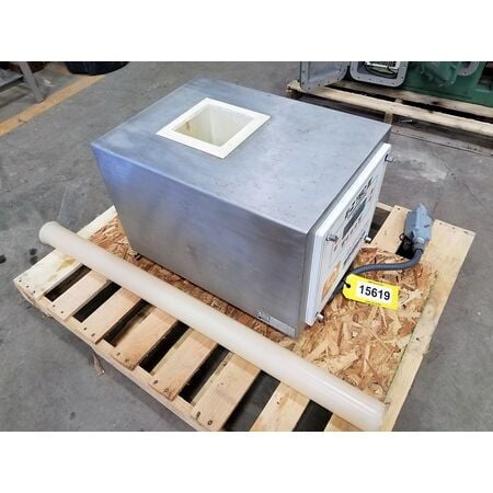 Eriez #EZ-TEC-III-MPC, drop thru metal detector, 6 x 6, Stainless Steel housing, side mounted control panel - Image 2