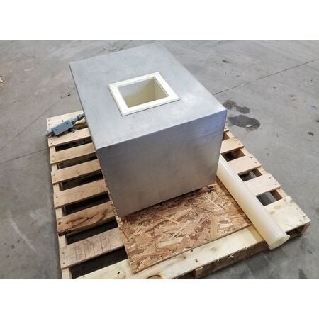 Eriez #EZ-TEC-III-MPC, drop thru metal detector, 6 x 6, Stainless Steel housing, side mounted control panel - Image 3