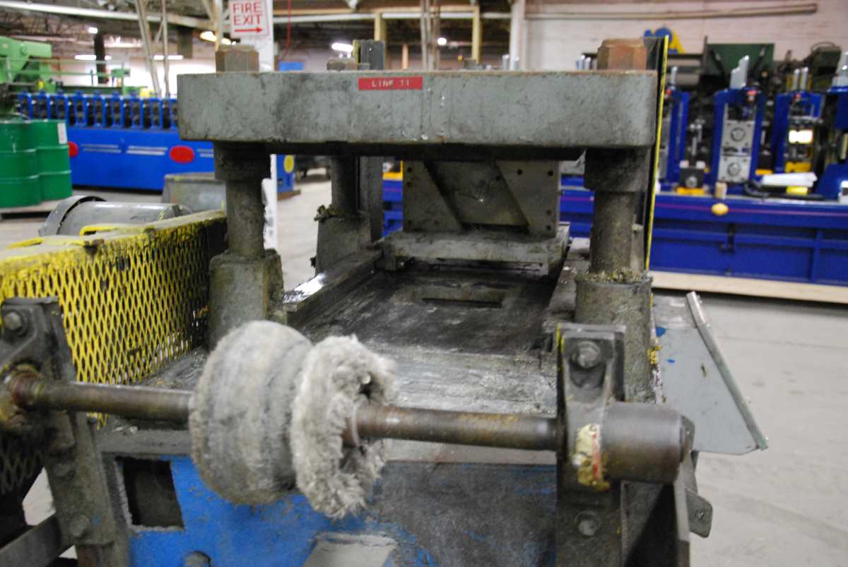 18 Ton, Michigan Roll Form #CO-200-4P, 4-post cut-off press, 3 stroke, #3547 - Image 7
