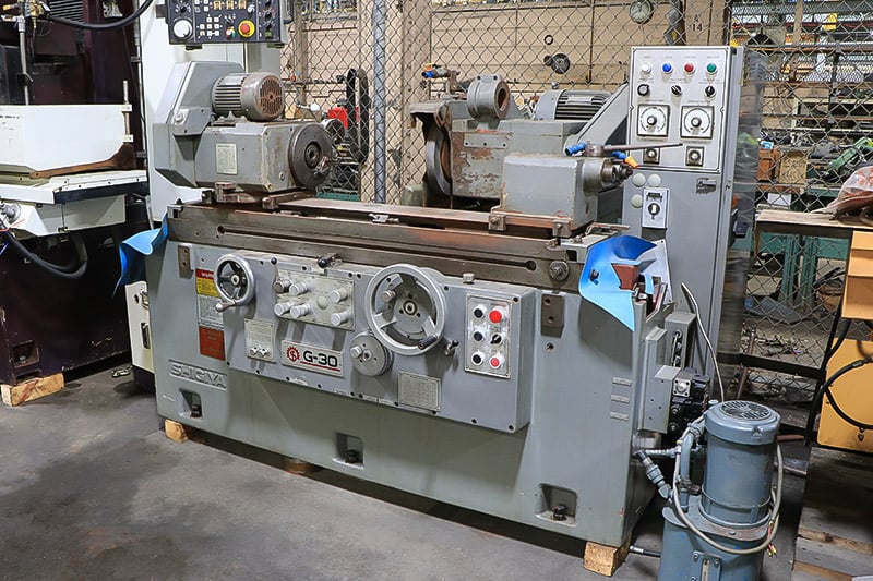 11.8" x 24" Shigiya #GUA-30.60, outside dimension grinder, automatic infeed, plunge, spkt timer, 1985, #154751 - Image 2