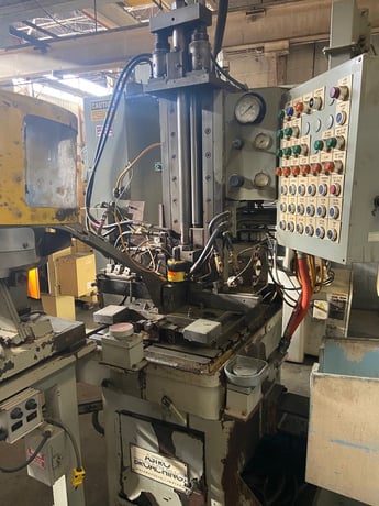 2 Ton x 24" stroke, Astro #AVB-24-2-70, vertical hydraulic broach, prog.controller, #14669 - Image 4