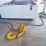 Flow #Mach-2-2031B, 30 HP intensifier pumps 60k PSI, 6' x 10' table, 2013 - Image 4