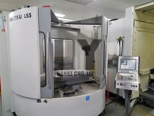 DMG Mori Deckel Maho #DMC-125U-LS5, 5-Axis, 7 or 2 pallets, 49" X, 35" Y, 32" Z, 18000 RPM, 180 automatic - Image 1