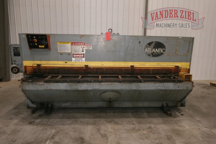 1/4" x 10' Atlantic #HDE, shear, 40" sq arm, hold downs, 15 HP, 10-25 SPM, #13434 - Image 1