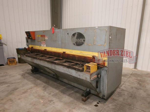 1/4" x 10' Atlantic #HDE, shear, 40" sq arm, hold downs, 15 HP, 10-25 SPM, #13434 - Image 2