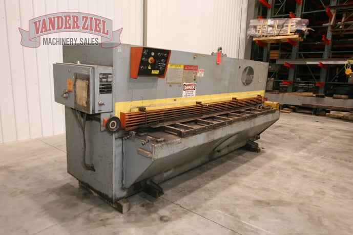 1/4" x 10' Atlantic #HDE, shear, 40" sq arm, hold downs, 15 HP, 10-25 SPM, #13434 - Image 6
