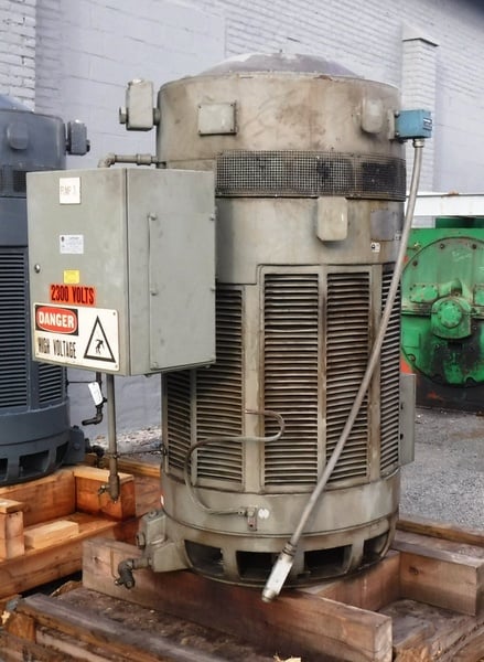 1250 HP 1800 RPM General Electric, Frame 8339, WPIBB, 2300 Volts (2 available) - Image 5