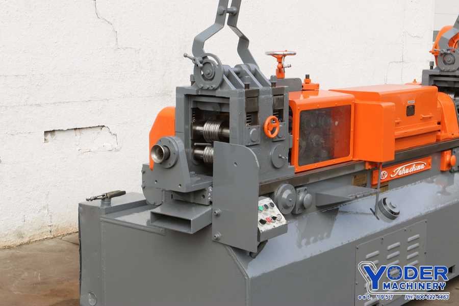 1/4" Takashima #TB-1, high speed wire straightener & cut-off, 100-240 FPM, #70798 - Image 5