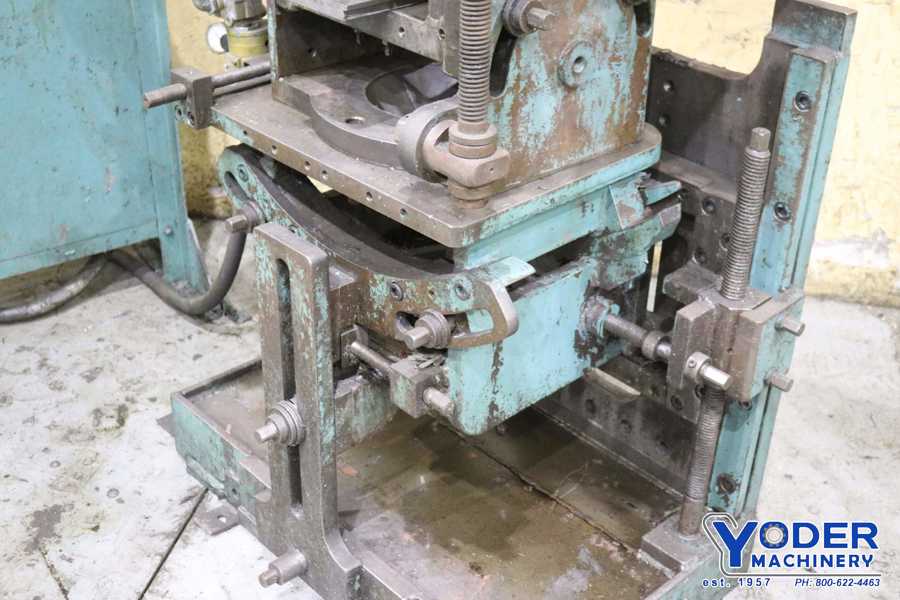 18 Ton, Tishken #COT-6 Cutomatic cut off press, 2 stroke, air clutch, 4-post, 1978, #70959 - Image 4