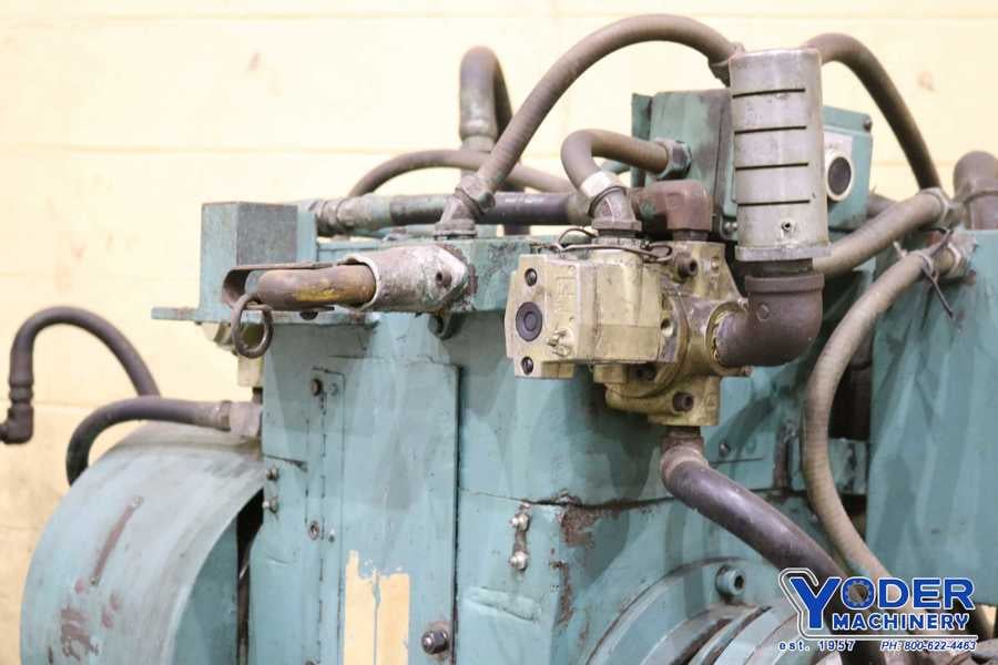 18 Ton, Tishken #COT-6 Cutomatic cut off press, 2 stroke, air clutch, 4-post, 1978, #70959 - Image 6