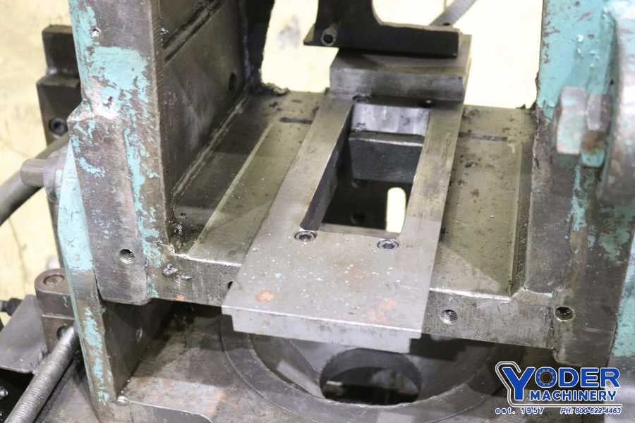 18 Ton, Tishken #COT-6 Cutomatic cut off press, 2 stroke, air clutch, 4-post, 1978, #70959 - Image 7