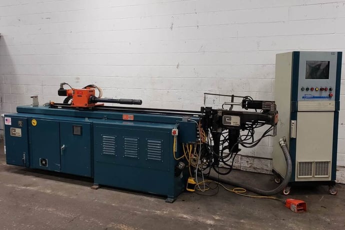 5/8" Eaton Leonard #VB50HP, CNC horiz.mandrel type tube bender,.620" OD x .083" WT - Image 1