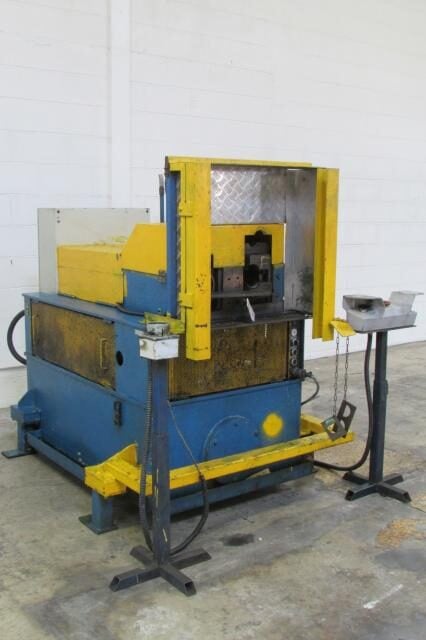 3" Eagle #CE, tube end former, double head, expanding, reducing, slotting, notching, AB PLC - Image 2
