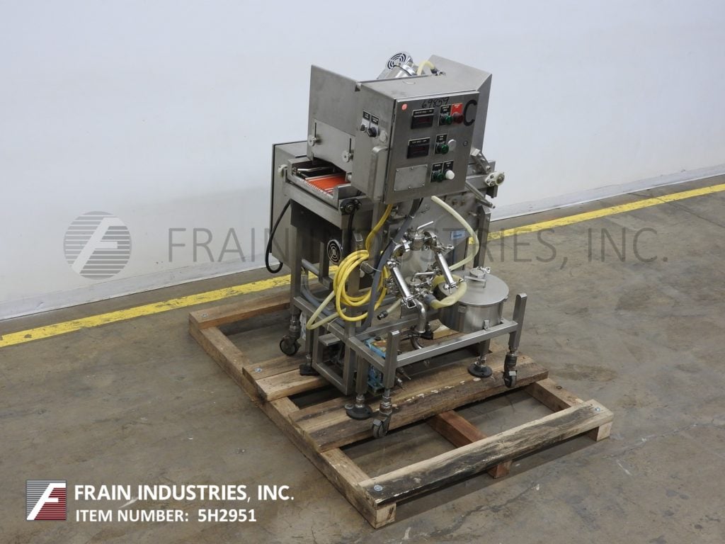 Peerless #SS123COS, Stainless Steel, spin disc coating system, rated up to 45 feet per minute - Image 5