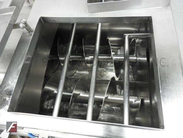Koss Industrial #M-T15-1500, Batch Cooking System, twin screw, 316 Stainless Steel, direct steam - Image 2