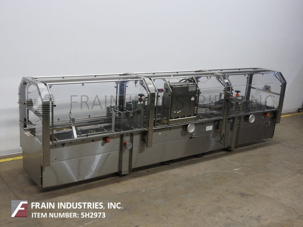Kliklock #3FK, inline, Stainless Steel, top carton closer, hot melt tri-sealer, 10-70 cartons per minute - Image 1