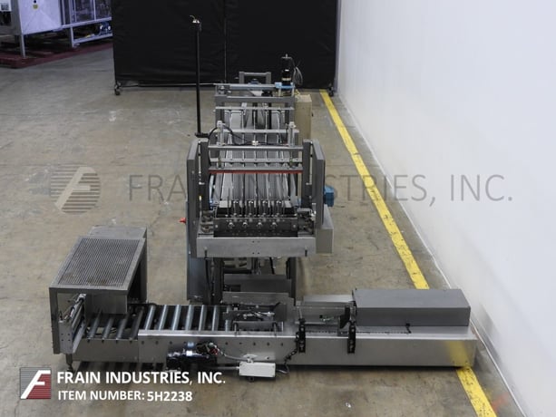 Dorell #DP-100, automatic drop case packer, 5-20 cases per minute, AB controller and an AB PanelView Plus 600 - Image 3