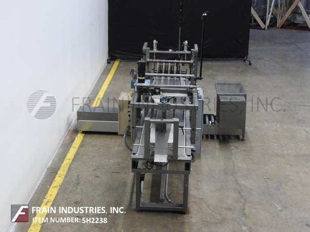 Dorell #DP-100, automatic drop case packer, 5-20 cases per minute, AB controller and an AB PanelView Plus 600 - Image 4