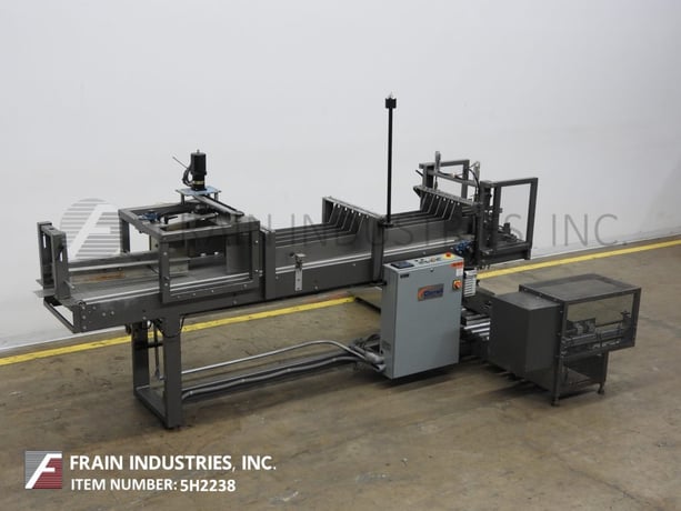 Dorell #DP-100, automatic drop case packer, 5-20 cases per minute, AB controller and an AB PanelView Plus 600 - Image 5