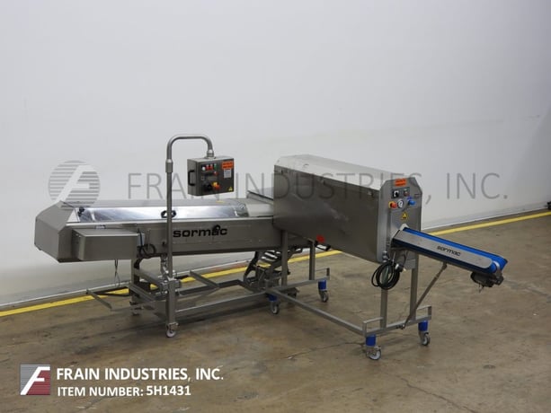 Sormac #KP60/WOS1A, peeler, topper and segmentor system, rated from 75-85 pieces per minute (2 available) - Image 1