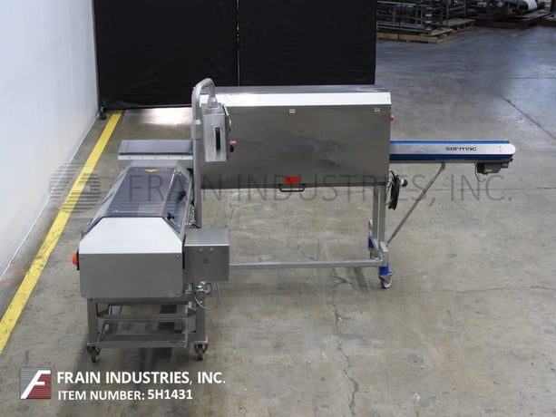 Sormac #KP60/WOS1A, peeler, topper and segmentor system, rated from 75-85 pieces per minute (2 available) - Image 3