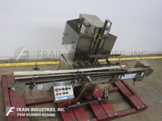 Filamatic #SYN-324, automatic, 4 head piston filler rated up to 34 cycles per minute with 2 heads, with - Image 2