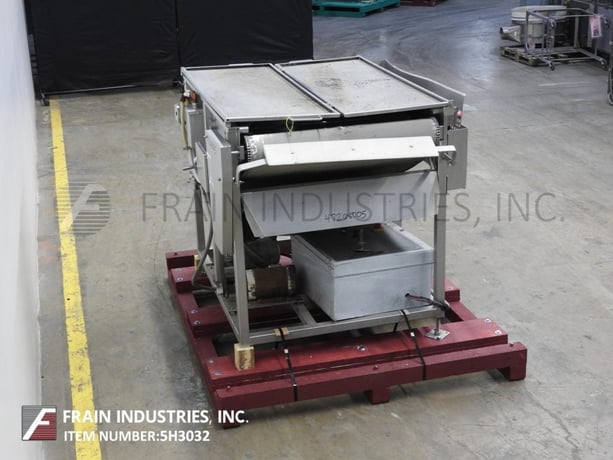 MP Equipment #CO39, endless media filter, 36" wide mesh filter screening belt with scrapper blade (2 - Image 3