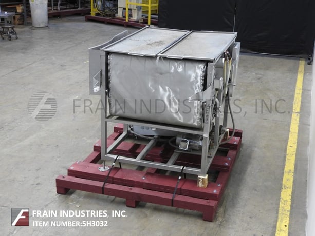 MP Equipment #CO39, endless media filter, 36" wide mesh filter screening belt with scrapper blade (2 - Image 4