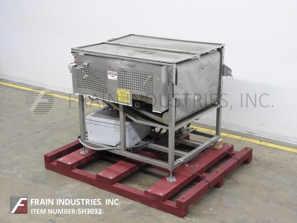 MP Equipment #CO39, endless media filter, 36" wide mesh filter screening belt with scrapper blade (2 - Image 5