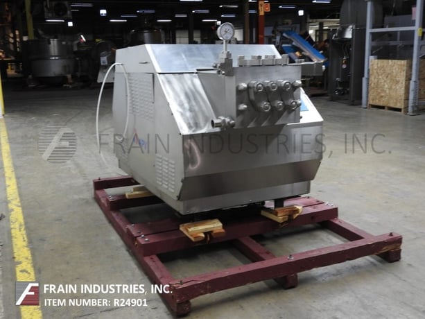 Gaulin #MS18-2.5TBS 2200, single stage, Stainless Steel homogenizer, up to 1600 gallons per hour, 2200 psi - Image 3